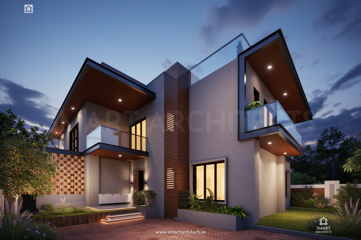 Exterior design by Smart Architects
